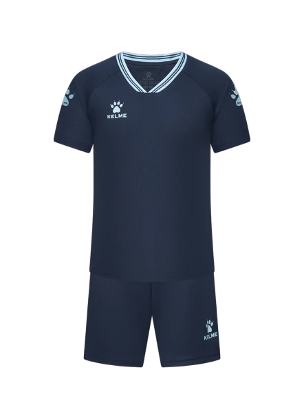 Детская футбольная форма KELME Football Uniform Set Dark Blue