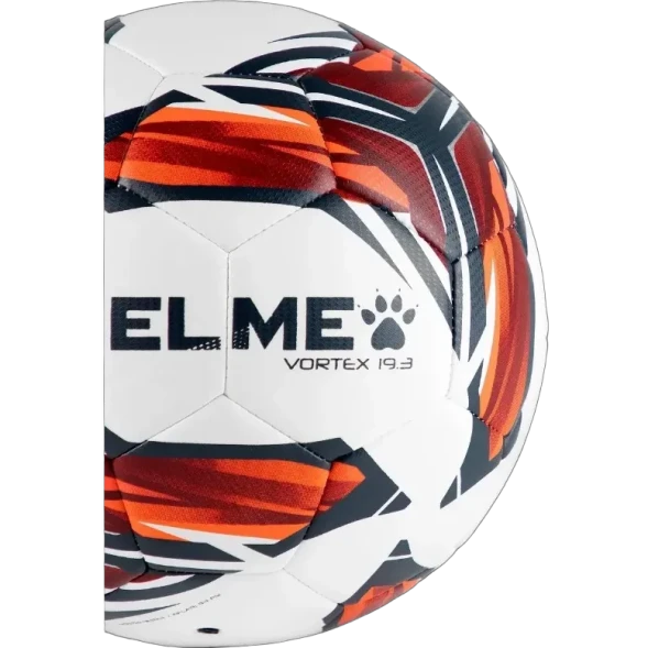 Мяч футбольный KELME Vortex 18.2 (32 Panels) (White/Red)