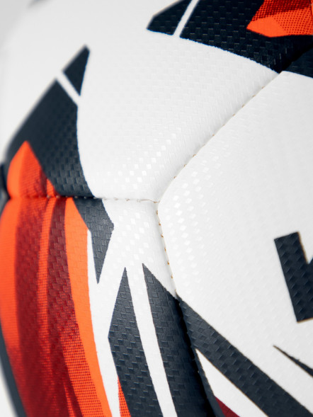 Мяч футбольный KELME Vortex 18.2 (32 Panels) (White/Red)