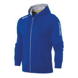 Куртка от костюма с капюшоном муж. MIKASA MT526-022-S, р.S, 70% хлопок 30% полиэстер, белый