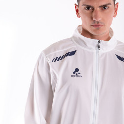 Костюм спортивный +ADRENALINA 3302-023-M, р. M, 100% полиэстер, бело-т.синий