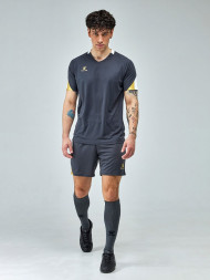 Футбольная форма KELME Short-Sleeved Football Suit Dark Grey