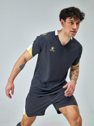 Футбольная форма KELME Short-Sleeved Football Suit Dark Grey