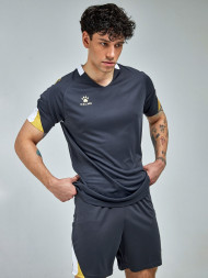 Футбольная форма KELME Short-Sleeved Football Suit Dark Grey