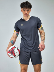 Футбольная форма KELME Short-Sleeved Football Suit Dark Grey