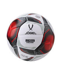 Мяч футбольный JOGEL League Evolution Pro №5, белый