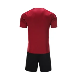 Футбольная форма KELME Short-Sleeved Football Suit (Burgundy/Black)
