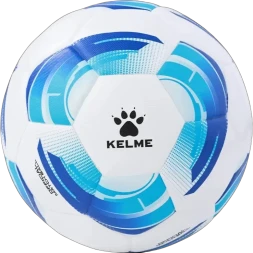 Футбольный мяч KELME Heat Bonded Football (White/Light Blue)
