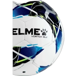Мяч футбольный KELME Vortex 18.2 (32 Panels) (White/Blue)