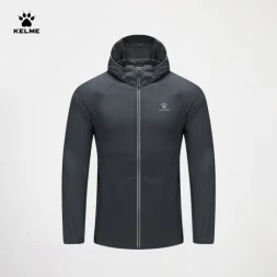 Ветровка KELME Thin Trench Coat Dark Blue