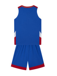 Детская баскетбольная форма KELME Children's Basketball Uniform (Blue/Red)
