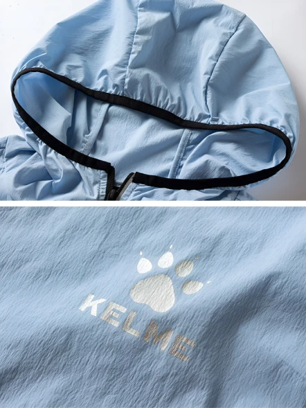 Детская ветровка KELME Thin Trench Coat Light Blue