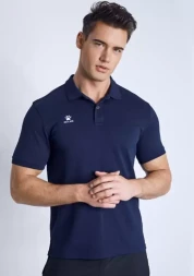 Футболка-поло KELME Short Sleeve Polo Shirt Blue