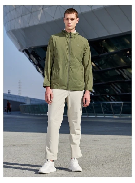 Ветровка KELME Thin Trench Coat Green