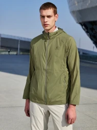 Ветровка KELME Thin Trench Coat Green