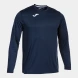 Футболка игровая JOMA с длинным рукавом COMBI Темно синий