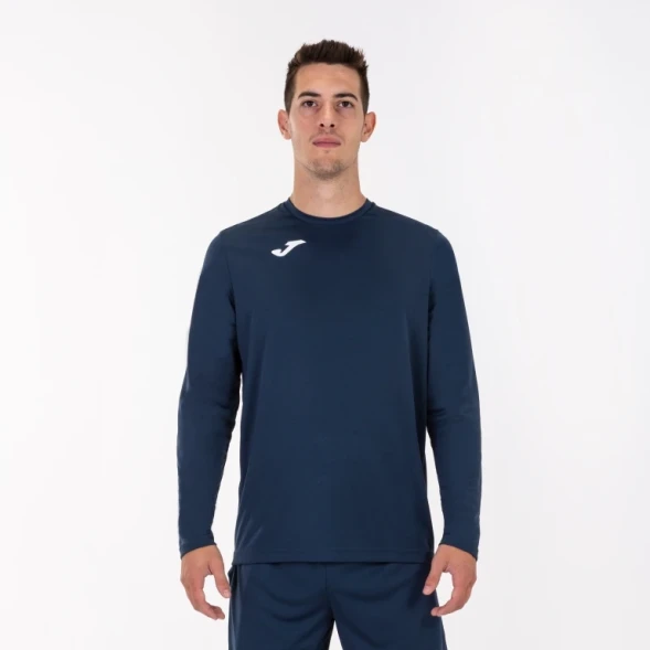 Футболка игровая JOMA с длинным рукавом COMBI Темно синий