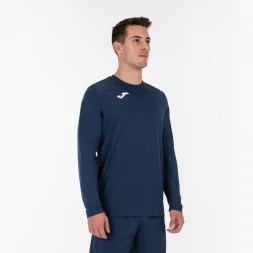 Футболка игровая JOMA с длинным рукавом COMBI Темно синий