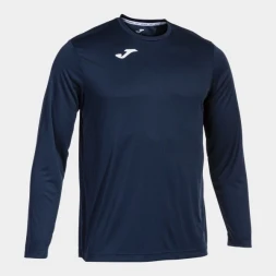Футболка игровая JOMA с длинным рукавом COMBI Темно синий