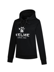 Худи KELME Fleece Hooded Sweatshirt Black