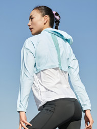Ветровка KELME Woven Skin Coat (White/Light Blue)