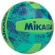 Мяч вол. пляжн. MIKASA BV354TV-GV-GG, синт.кожа (ТПЕ),маш.сш.,18 пан, бут.кам, салатово-синий
