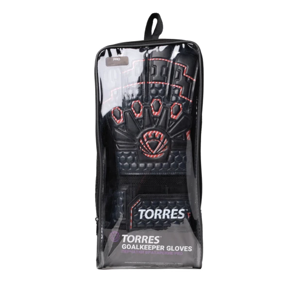 СЦ*Перчатки врат. TORRES Pro, FG05217-11, р.11, 4 мм латекс, удл.манж., черно-бело-красный