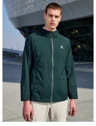 Ветровка KELME Thin Trench Coat Dark Green