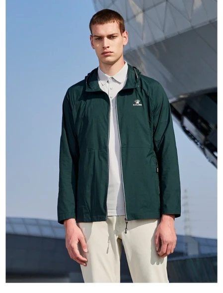 Ветровка KELME Thin Trench Coat Dark Green