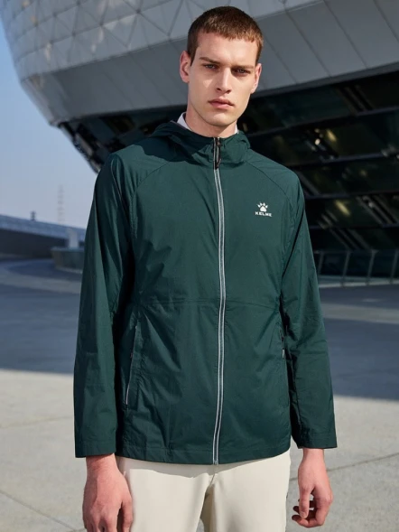Ветровка KELME Thin Trench Coat Dark Green