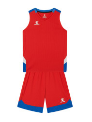 Детская баскетбольная форма KELME Children's Basketball Uniform (Red/Blue)