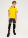 Детская футбольная форма KELME Short Sleeve Football Uniform (Yellow/Black)