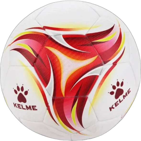 Футбольный мяч KELME Fifa Certified Football (Heat Bonded) (White/Red)