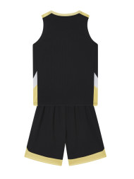 Детская баскетбольная форма KELME Children's Basketball Uniform (Black/Yellow)