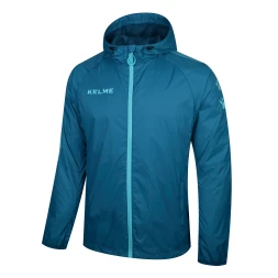 Ветровка KELME Windproof Rain Jacket Light Blue
