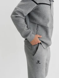 Толстовка KELME Men's Hooded Jacket Grey