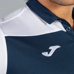 Поло JOMA HOBBY Темно синий-белый