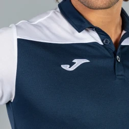 Поло JOMA HOBBY Темно синий-белый
