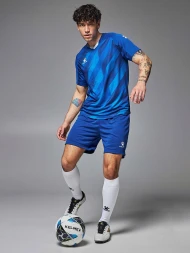 Форма футбольная KELME SHORT SLEEVE FOOTBALL SUIT Blue