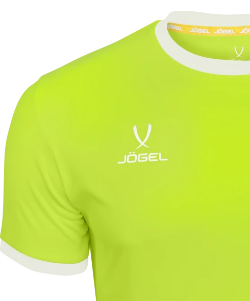 Футболка игровая JOGEL CAMP Origin Jersey, желтый неон, детский