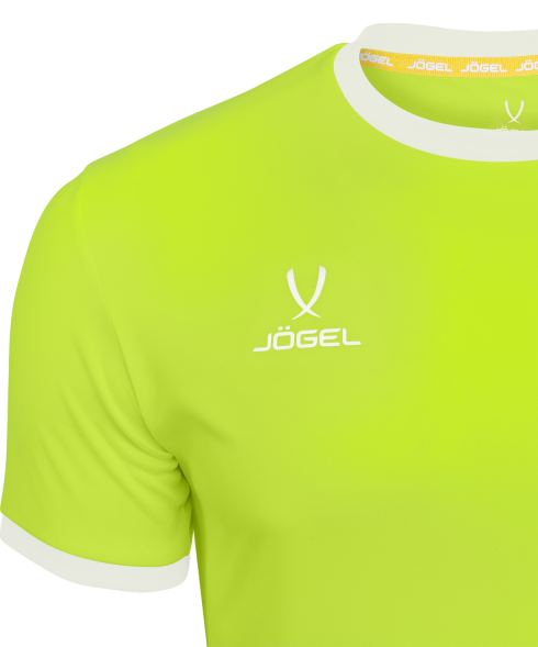 Футболка игровая JOGEL CAMP Origin Jersey, желтый неон, детский