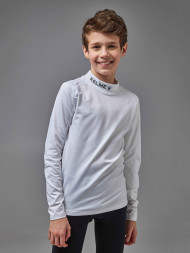 Детское термобелье (верх) утепленное KELME Long Sleeve T-Shirt Kid White