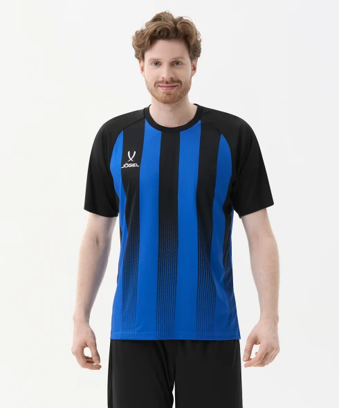 Футболка игровая JOGEL CAMP Striped Jersey, синий/черный