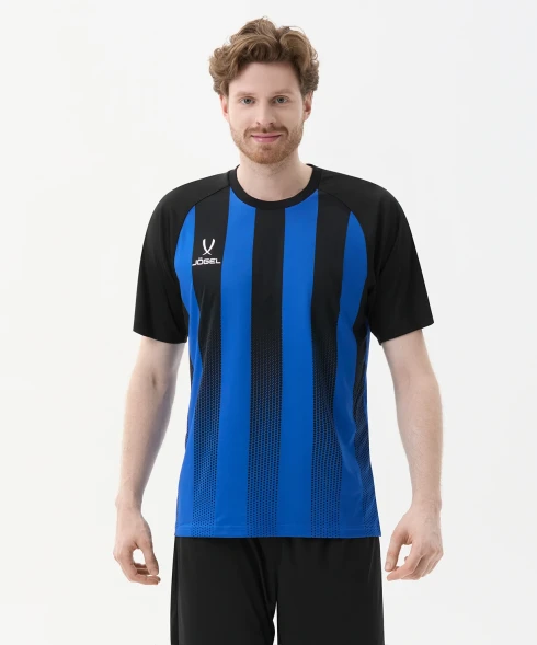 Футболка игровая JOGEL CAMP Striped Jersey, синий/черный