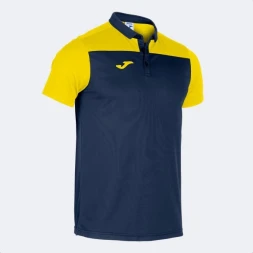 Поло JOMA HOBBY Темно синий-желтый