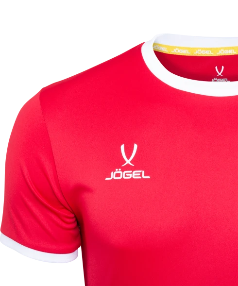 Футболка футбольная JOGEL CAMP Origin, красный/белый, детский