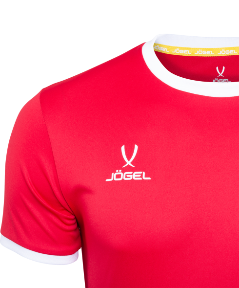 Футболка футбольная JOGEL CAMP Origin, красный/белый, детский