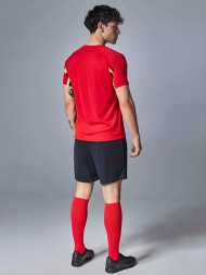 Футбольная форма KELME Short-Sleeved Football Suit (Red/Black)